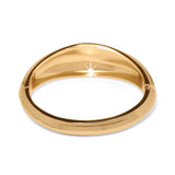 Brighton Cascade Lumina Gold Hinged Bangle