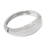 Brighton Cascade Lumina Silver Hinged Bangle