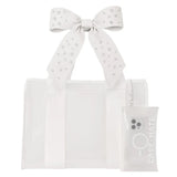 Bow Tote with Phone Pouch in ivory pearl at ooh la la! in Grapevine TX 76051