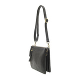 Dawn Multi Pocket Compact Crossbody Bag in black at ooh la la! in Grapevine TX 76051