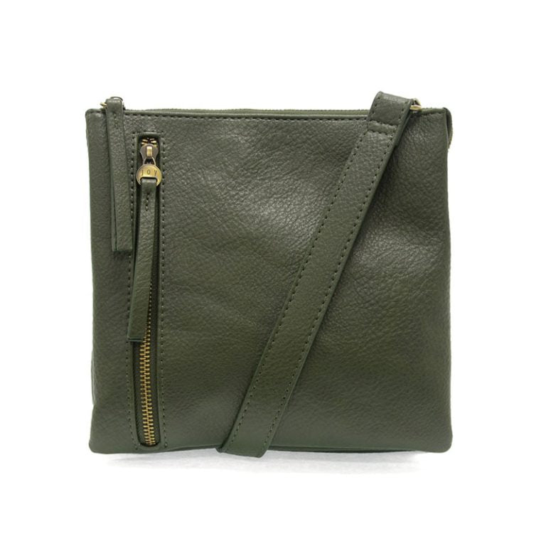 Dawn Multi Pocket Compact Crossbody Bag in hunter green at ooh la la! in Grapevine TX 76051