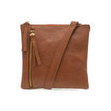Dawn Multi Pocket Compact Crossbody Bag in walnut at ooh la la! in Grapevine TX 76051