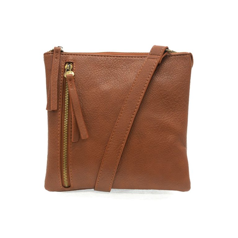Dawn Multi Pocket Compact Crossbody Bag in walnut at ooh la la! in Grapevine TX 76051