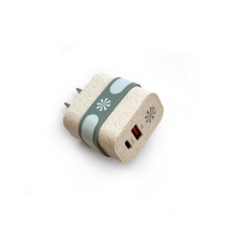 Double Play Eco Wall Power Adapter in natural at ooh la la! in Grapevine TX 76051