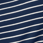 Dream Slouchy Tee Top with Shorts Lounge Set in Midnight Navy and White Stripe at ooh la la! in Grapevine TX 76051