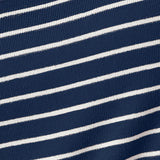 Dream Slouchy Tee Top with Shorts Lounge Set in Midnight Navy and White Stripe at ooh la la! in Grapevine TX 76051