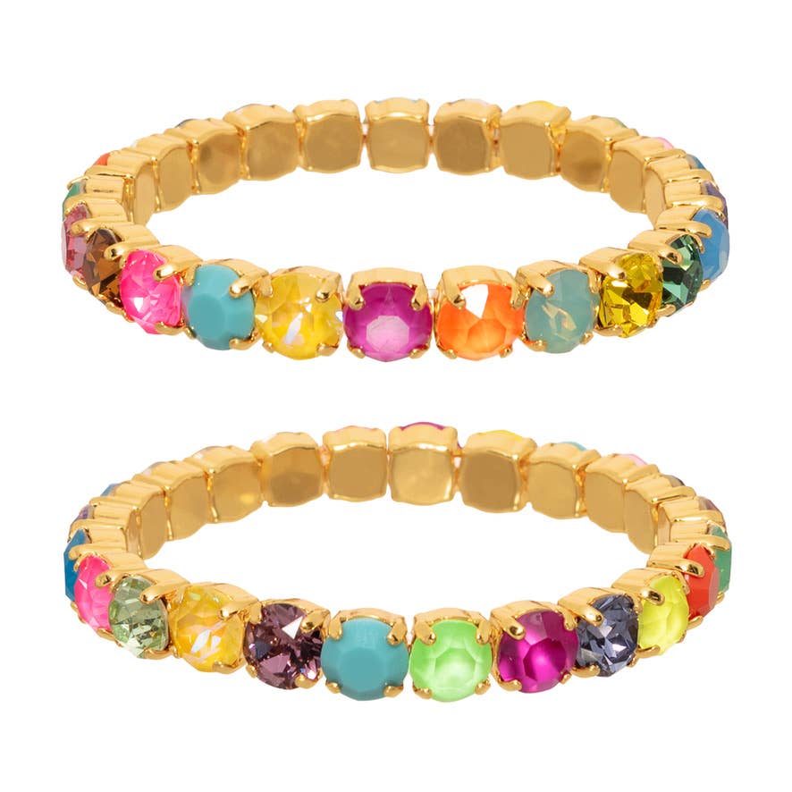 TOVA Oakland Stretch Bracelet - POP Mix size Medium at ooh la la! in Grapevine TX 76051