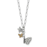 Brighton Forever Butterfly Locket Necklace