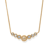 Brighton Illumina Celeste Bar Gold Necklace at Ooh La La! in Grapevine TX 76051