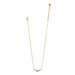 Brighton Illumina Celeste Bar Gold Necklace at Ooh La La! in Grapevine TX 76051