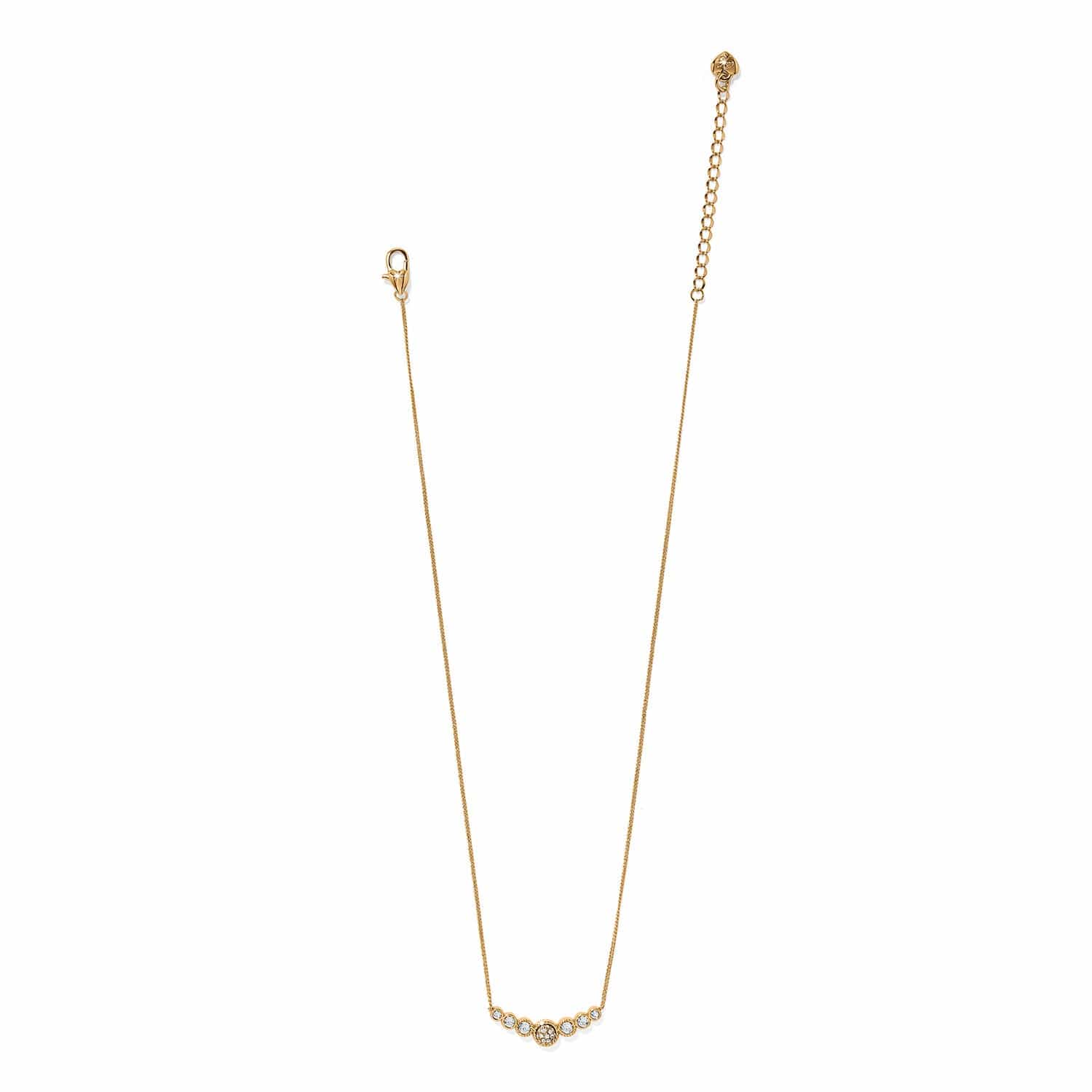 Brighton Illumina Celeste Bar Gold Necklace at Ooh La La! in Grapevine TX 76051
