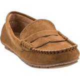Corky's Penny for Your Thoughts Moccasin Loafer - Camel Faux Suede at ooh la la! in Grapevine TX 76051
