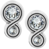 Brighton Infinity Sparkle Post Earrings at ooh la la! in Grapevine TX 76051