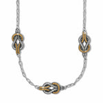 Brighton Interlok Harmony Trio Necklace at Ooh La La! in Grapevine TX 76051