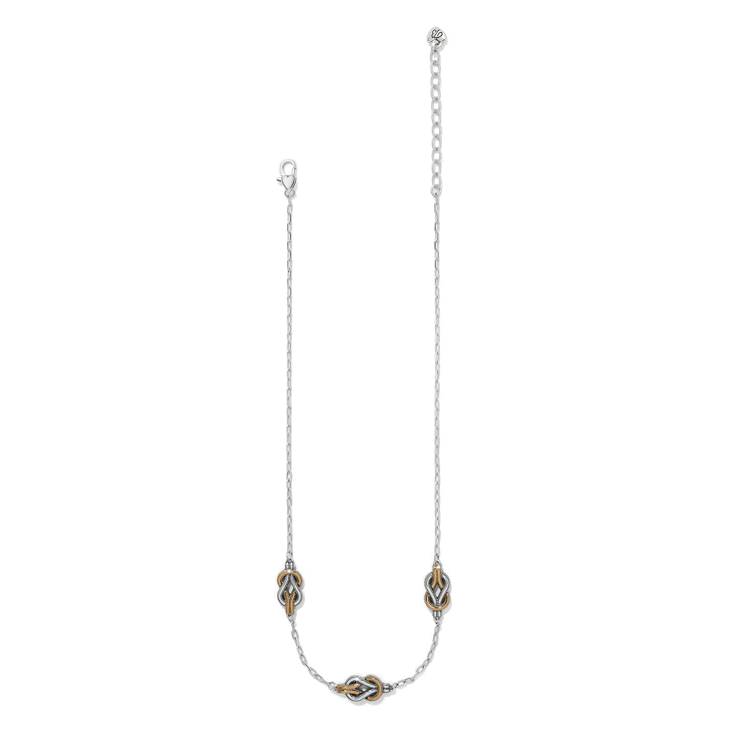 Brighton Interlok Harmony Trio Necklace at Ooh La La! in Grapevine TX 76051