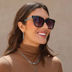 Brighton Interlok Infinity Midnight Sunglasses at ooh la la! in Grapevine TX 76051