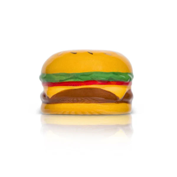 Nora Fleming Mini: For the Bun of it - Hamburger at ooh la la! in Grapevine TX 76051