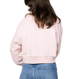 Queen of Sparkles Pearl & Chain Valentine's Day Charm Necklace Sweatshirt at ooh la la! in Grapevine TX 76051