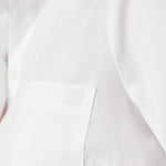 Liverpool Classic White Blouse with Statement Cuff - WHITE, alternate view