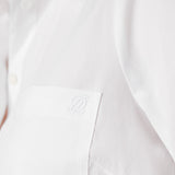 Liverpool Classic White Blouse with Statement Cuff - WHITE, alternate view