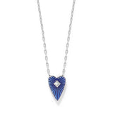 Brighton Love Messages B You Blue Necklace at ooh la la! in Grapevine TX 76051