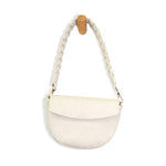 Joy Susan Luna Crescent Crossbody in white at ooh la la! in Grapevine TX 76051