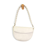 Joy Susan Luna Crescent Crossbody in white at ooh la la! in Grapevine TX 76051