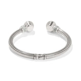 Brighton Meridian Aurora Petite Hinge Bangle in Silver Gold at ooh la la! in Grapevine TX 76051