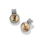 Brighton Meridian Aurora Petite Post Earrings in Silver Gold at ooh la la! in Grapevine TX 76051