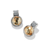 Brighton Meridian Aurora Petite Post Earrings in Silver Gold at ooh la la! in Grapevine TX 76051