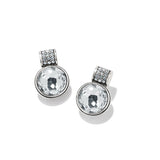 Brighton Meridian Aurora Petite Post Earrings in Silver Crystal at ooh la la! in Grapevine TX 76051