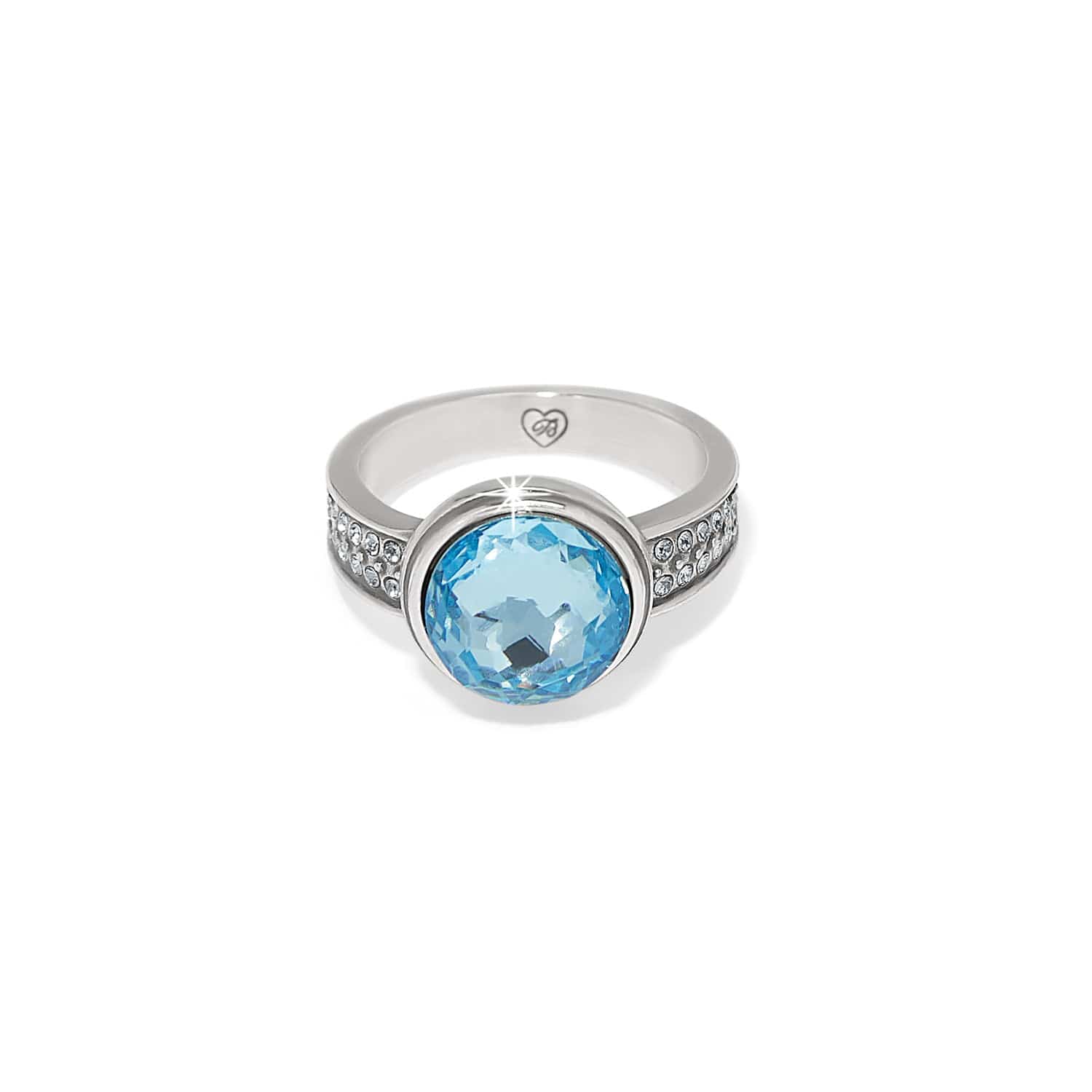 Brighton Meridian Aurora Ring in Silver Aqua at ooh la la! in Grapevine TX 76051