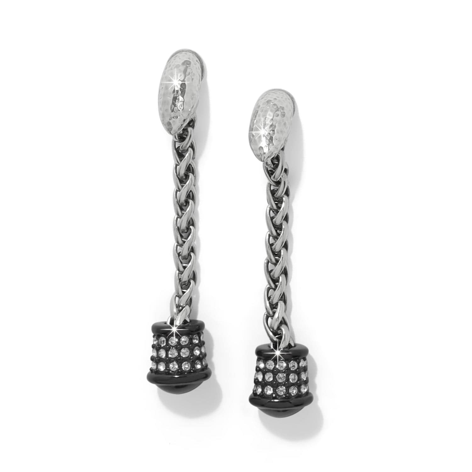 Brighton Meridian Ventus Black Post Drop Earrings
