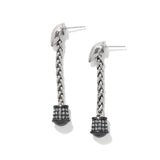 Brighton Meridian Ventus Black Post Drop Earrings