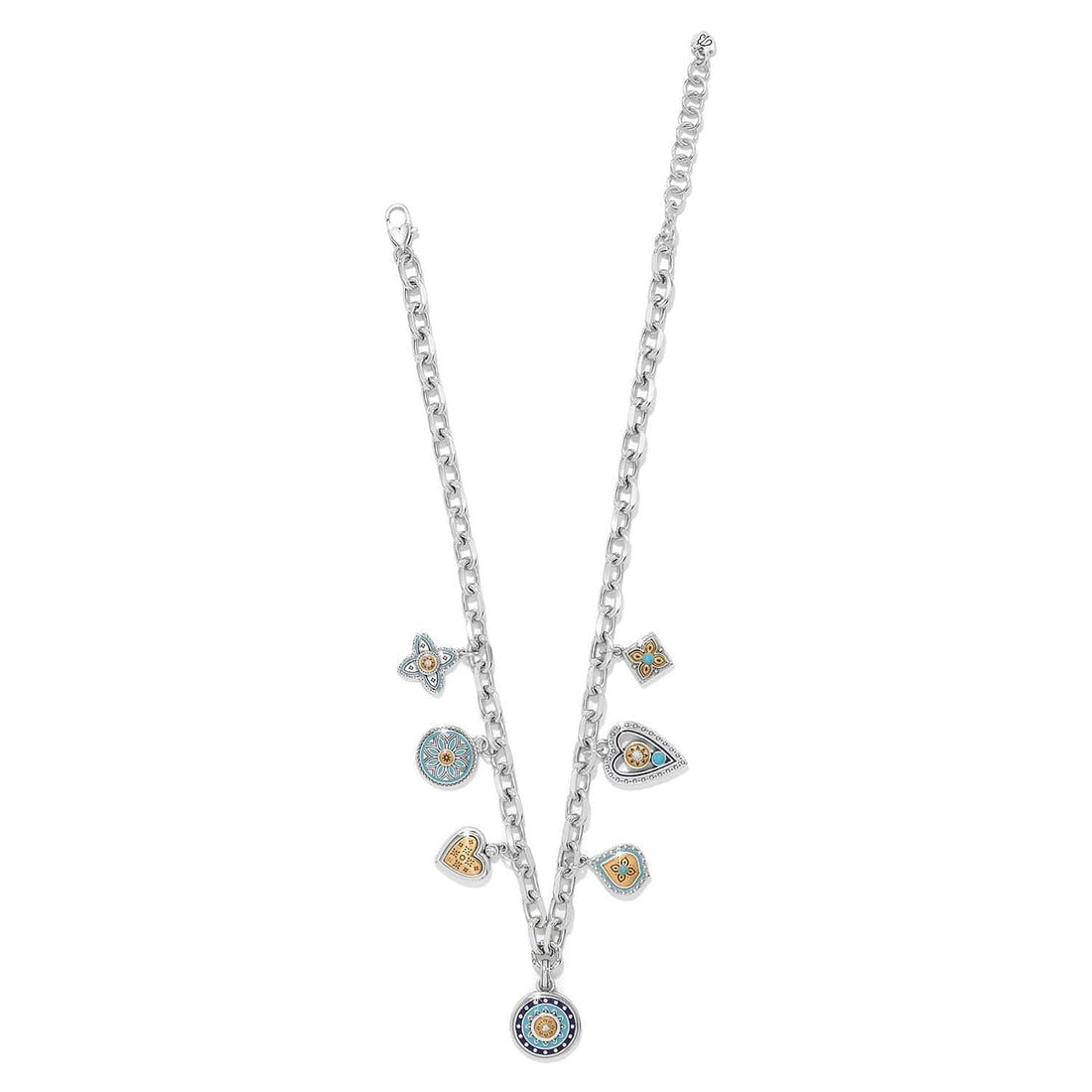 Brighton Mosaic Cerrillos Charm Necklace at Ooh La La! in Grapevine TX 76051