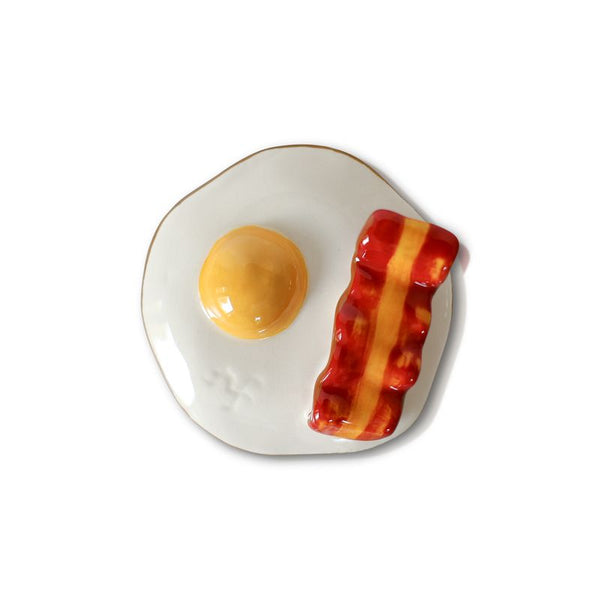 Nora Fleming Mini: wakey wakey (eggs and bacon) at ooh la la! in Grapevine TX 76051