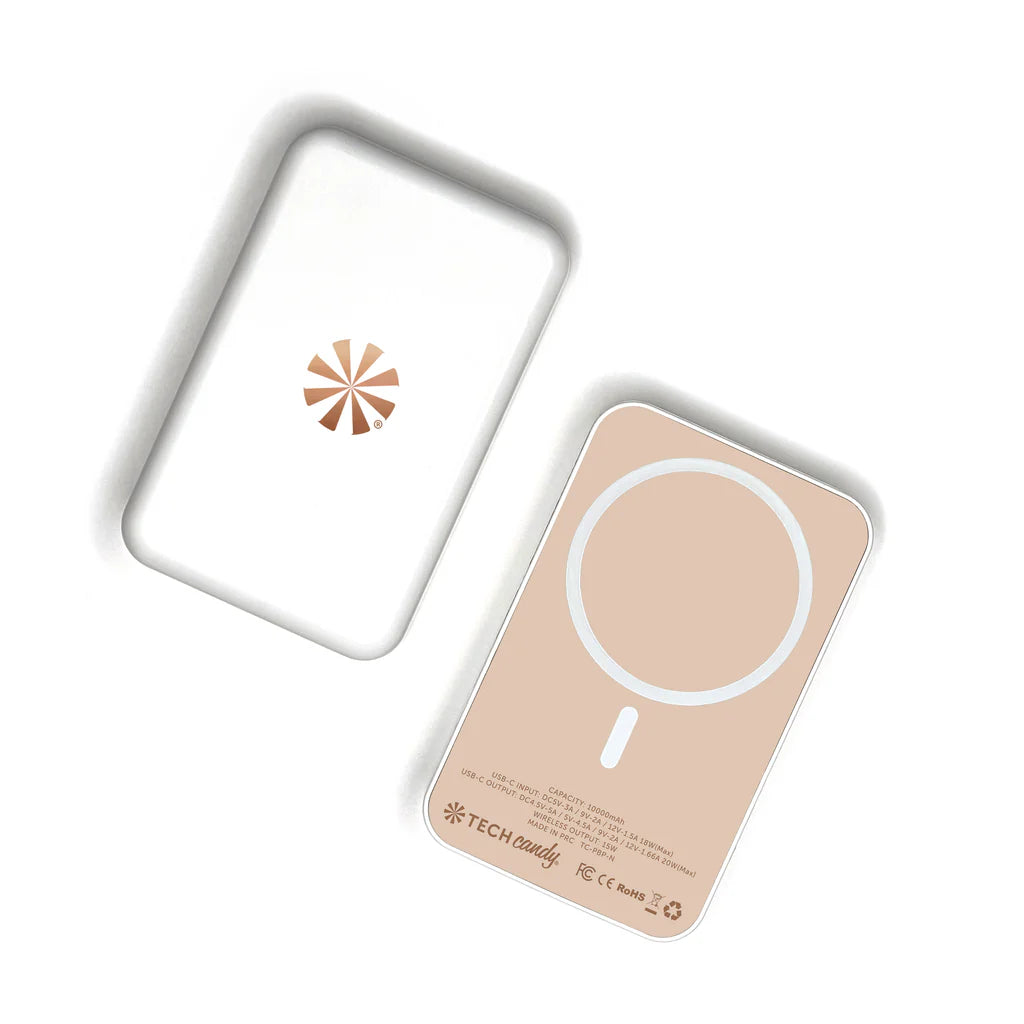 Tech Candy Piggy Back Magnetic Power Bank in natural at ooh la la! in Grapevine TX 76051