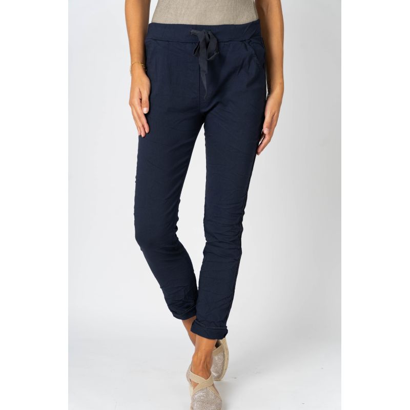 Hot Wash Ribbon Side Jegging - Multiple Colors