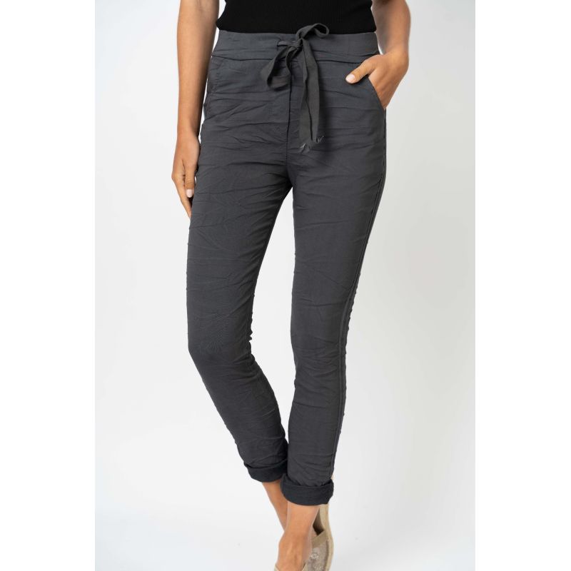 Hot Wash Ribbon Side Jegging - Multiple Colors