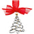 Christmas Tree Two Tone Ornament