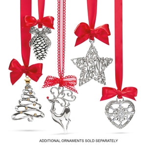 Christmas Tree Two Tone Ornament