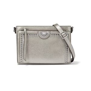 Brighton Jordyn Cross Body Organizer in Titanium at ooh la la in Grapevine TX 76051