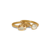 Brighton Trust Your Journey Double Pearl Ring Set at ooh la la in Grapevine TX 76051