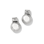 Brighton Meridian Aurora Petite Post Earrings in Silver Gold at ooh la la! in Grapevine TX 76051
