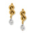 Brighton Interlok Single Knot Drop Earrings