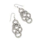 Interlok Braid Drop French Wire Earrings