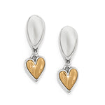 Brighton Cascade Heart Unity Post Drop Earrings at ooh la la! in Grapevine TX 76051
