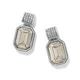 Brighton Meridian Aurora 67 Silver Crystal Post Earrings at oh la la! in Grapevine TX 76051