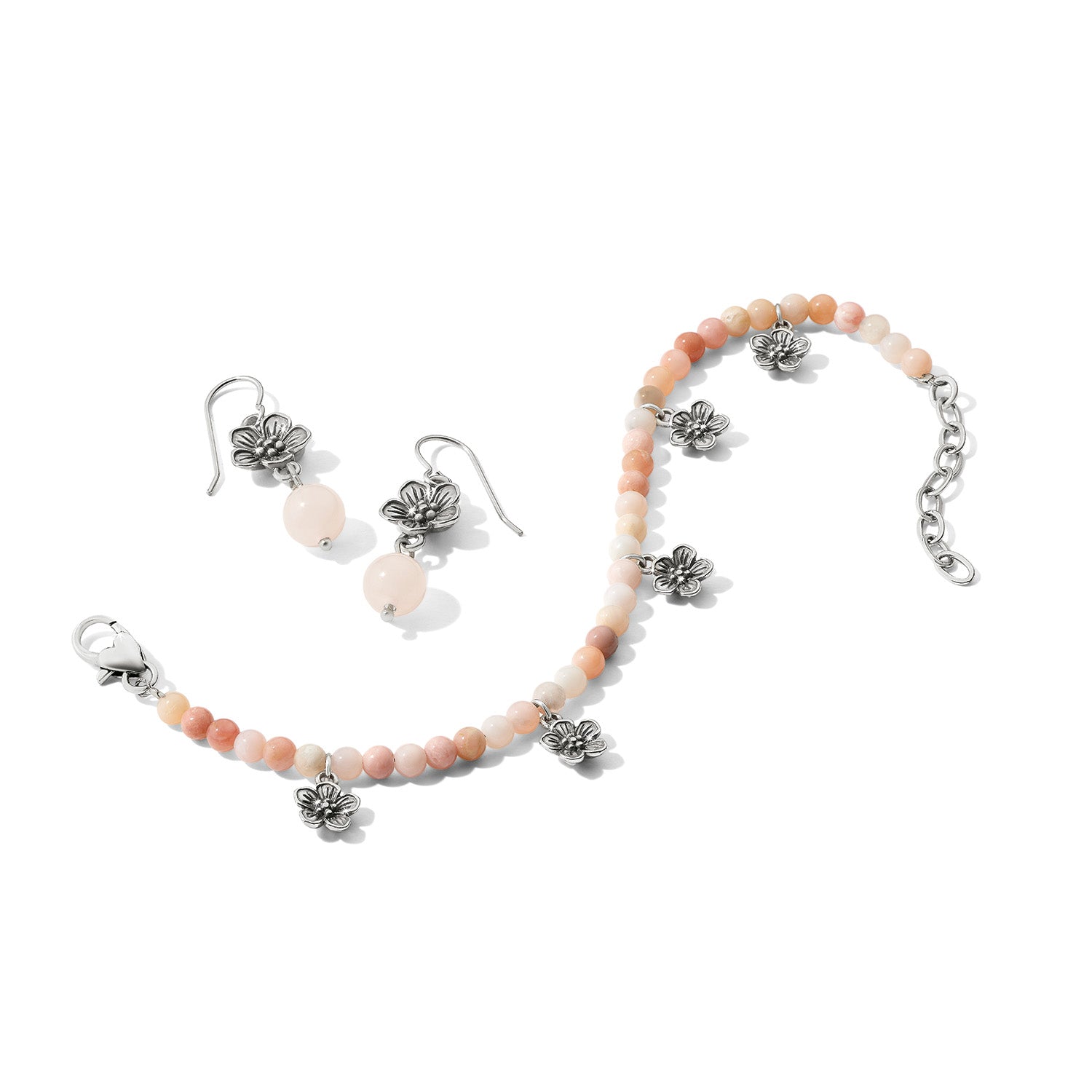 Sakura Beaded French Wire Earrings
