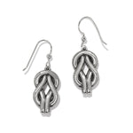 Interlok Harmony Two Tone French Wire Earrings